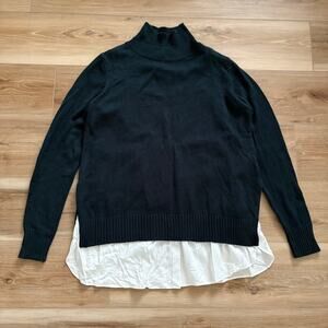 Seraphine Green Maternity Nursing Knitted Jumper With Under Shirt M